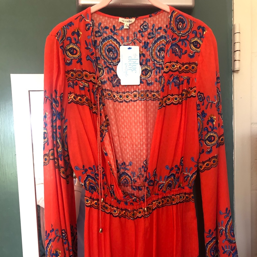 Long sleeve romper